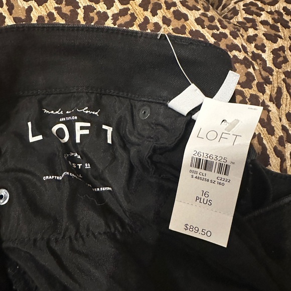 NWT Loft Military Pants Gold Side Stripe 16 - Picture 3 of 5